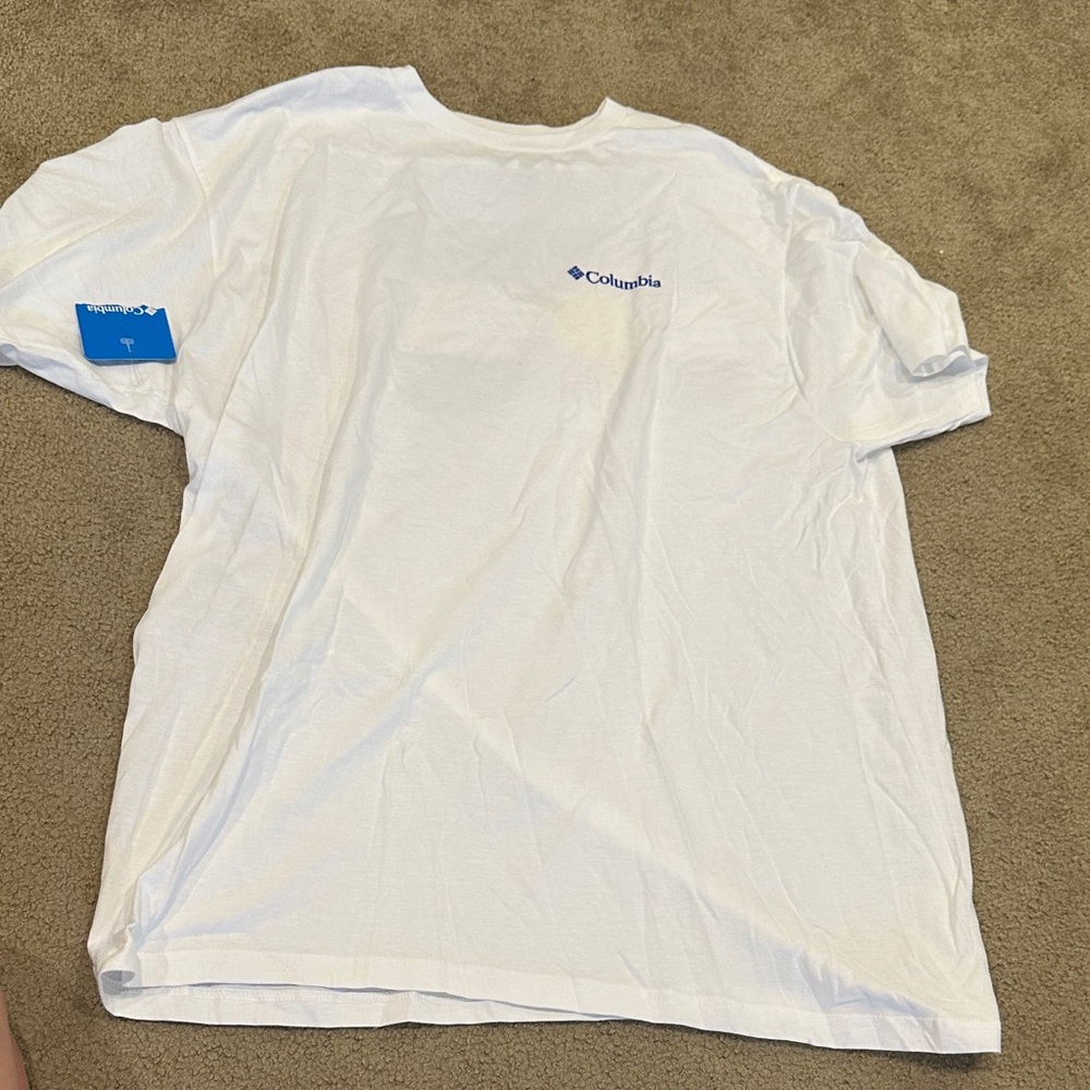 Columbia Men's White T-Shirt